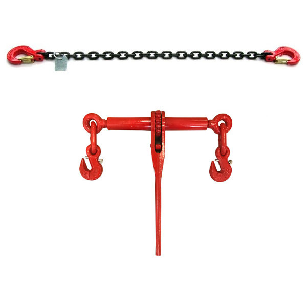 Chaîne d'arrimage G80 (CLZ6-KLO) 1000 kg, force de tension 2000 kg