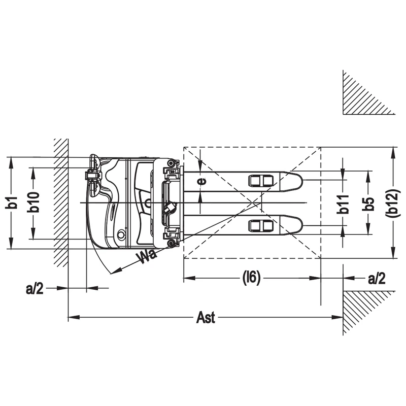 Gerbeur électrique accompagnant EVV10, EVV12 et EVV15 – vue 4