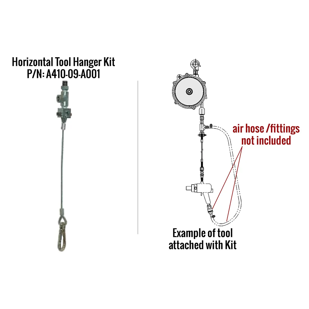 Équilibreur pour outil pneumatique ENDO THB-35A, plage de charge 2,5–3,5 kg