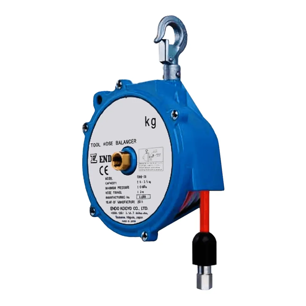 Équilibreur pour outils pneumatiques ENDO THB-50A avec flexible d’air tressé