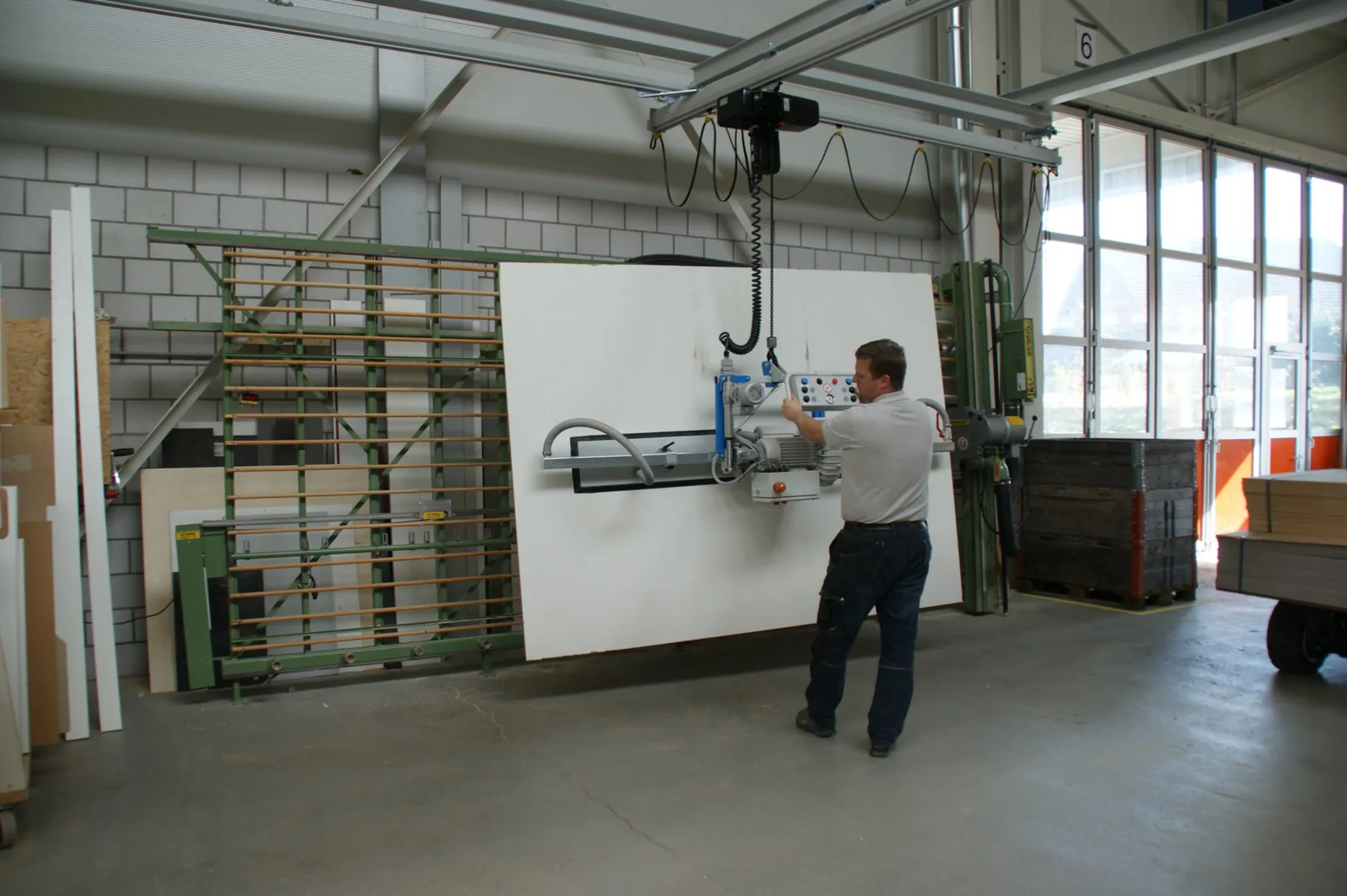 Palan GIS GPFU à vitesse de levage continue