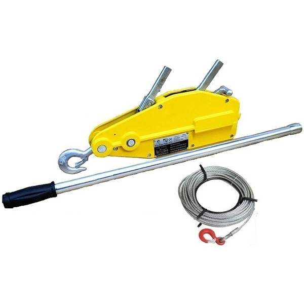 Palan tire-câble RPDS800 de 800 kg avec levier télescopique