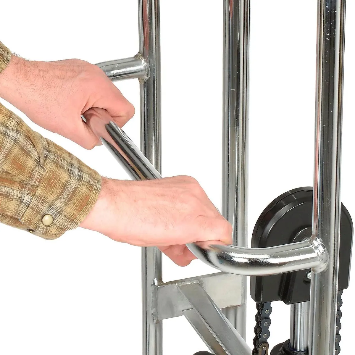 Gerbeur manuel de livraison RDV400, 400 kg, hauteur de levée 1 100 mm – vue 6