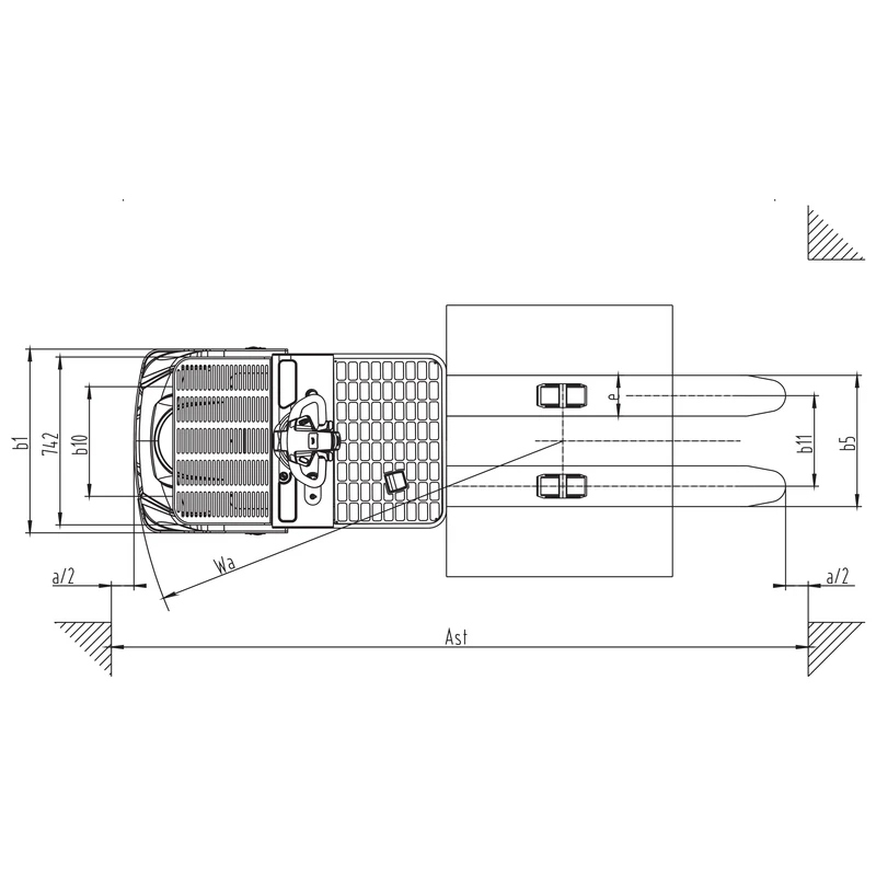 Préparateur de commandes électrique NKV10/NKV12 de 1 000 à 1 200 kg – vue 5