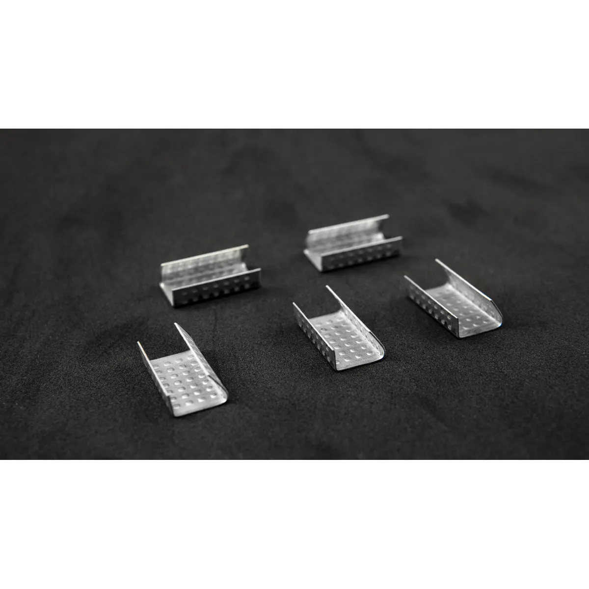 Chapes en acier pour feuillard PP (BUCKLES-12PP) 12 mm