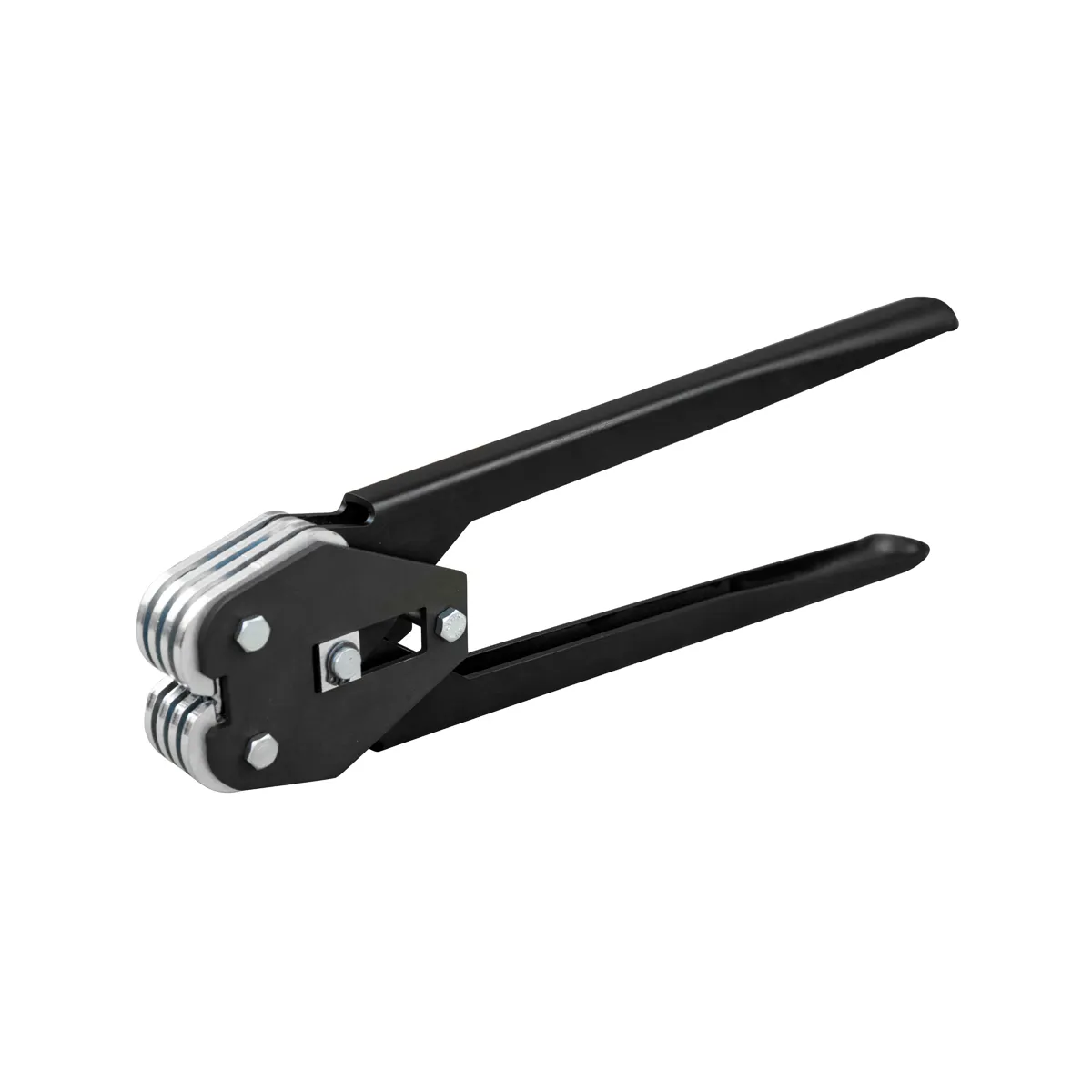 Outil de cerclage TENSIONER-P12 pour feuillards PP et PET