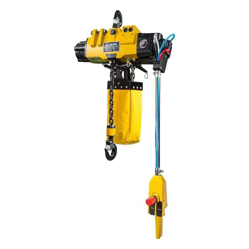 Palan pneumatique à chaîne ENDO EHV certifié ATEX