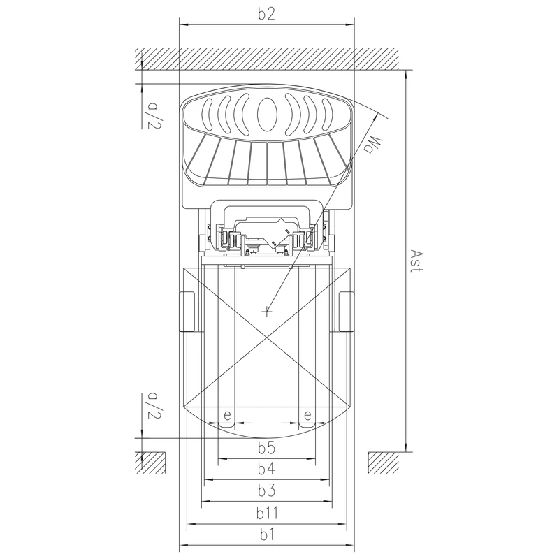 Chariot à mât rétractable REV16 avec hauteur de levée jusqu’à 9 500 mm – image 4