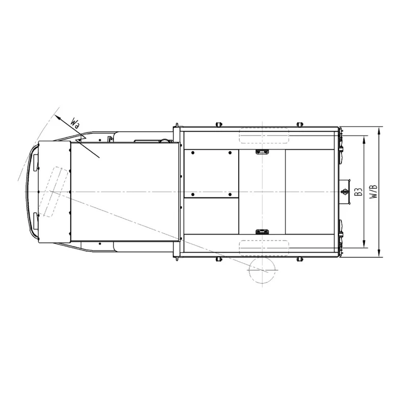 Chariot électrique à plateau VEV10/VEV15 avec poste de conduite ergonomique