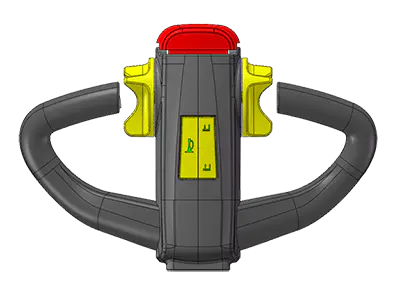 Tracteur de remorquage électrique léger VEV10H-Li 1 000 kg – vue 9