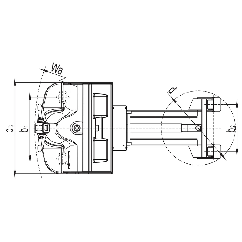 Poste de conduite ergonomique du tracteur VEV25H